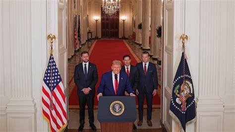 Trump Vows Swift End to U.S.-Iran Conflict