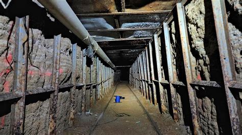 Mexican Authorities Uncover Elaborate Underground Tunnel Linked to Cross-Border Drug and Weapon Trafficking